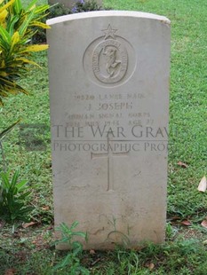 TRINCOMALEE WAR CEMETERY - JOSEPH, J